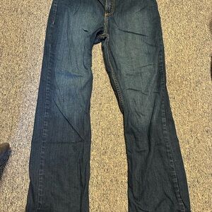 Cinch Women’s Jenna Relaxed Fit Dark Blue Jeans